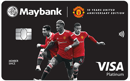 Maybank manchester united debit card