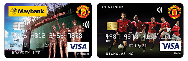 Maybank Manchester United Platinum Visa Cardmembers